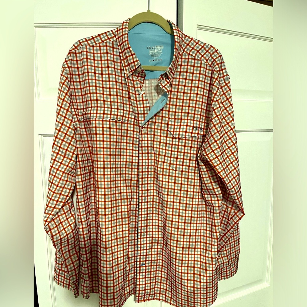 Huk XL Button Up Long Sleeve